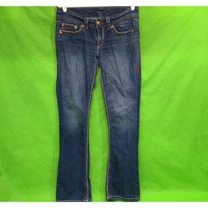 Seven7 Women’s Jeans With Embroidered Back Pockets Size 6